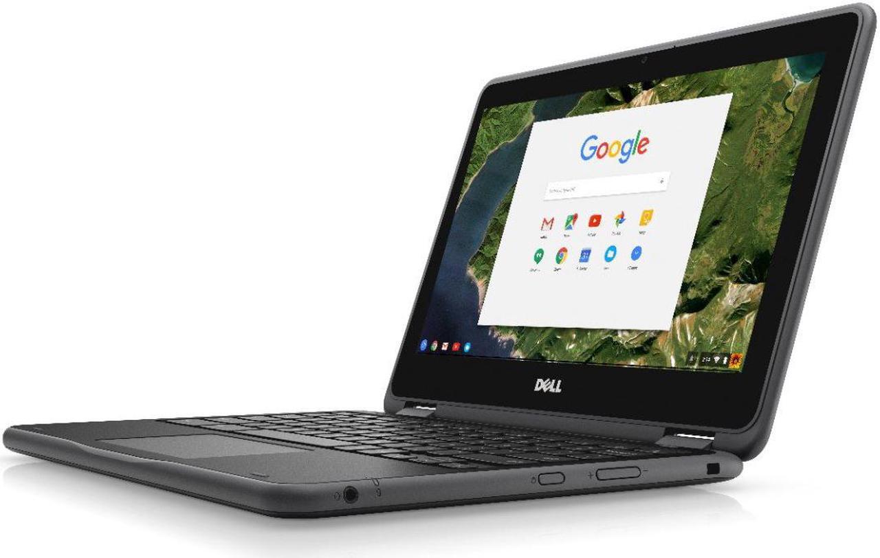 Alt view image 9 of 12 - DELL Chromebook 11 3189 Chromebook Intel Celeron N3060 4GB Memory 16 GB SSD 11.6" Touch Screen Chrome OS 2NN30