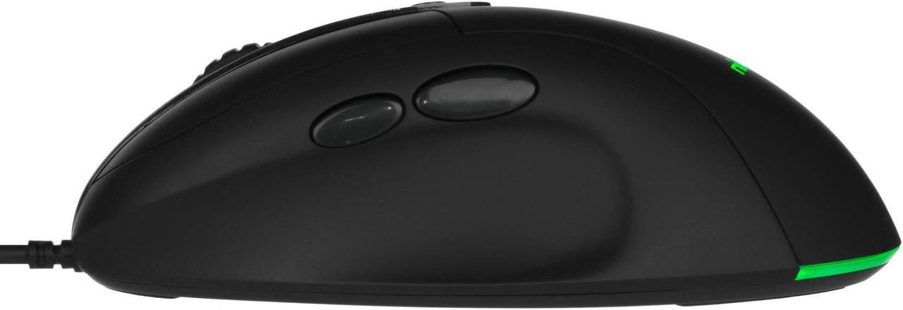 Alt view image 3 of 6 - Nixeus Revel FIT Ergonomic Gaming Mouse PMW 3360, Rubberized Black - PC, Mac