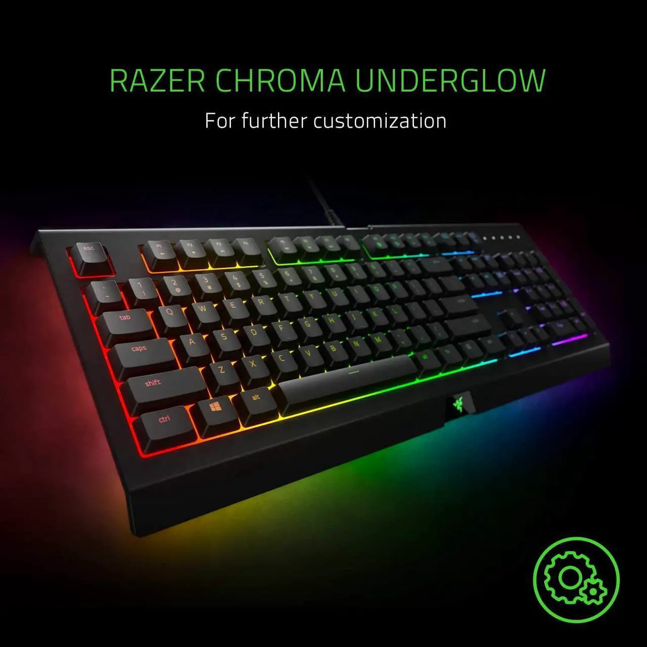 Alt view image 15 of 20 - Razer RZ03-02260200-R3U1 Cynosa Chroma Gaming Keyboard
