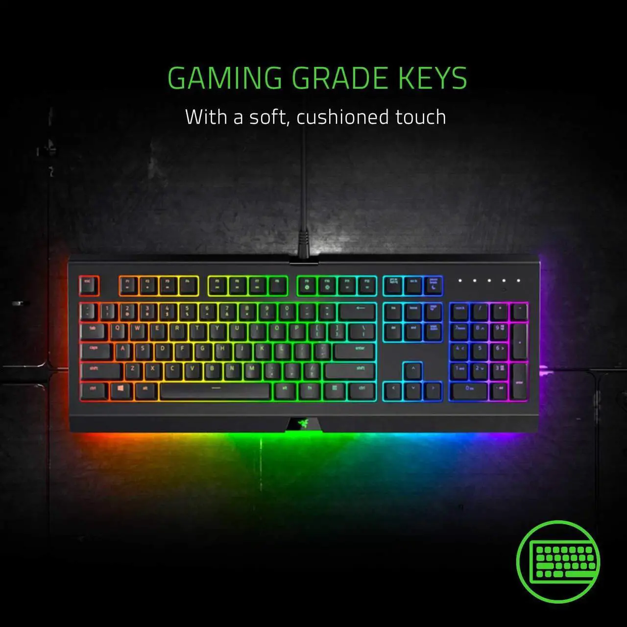 Alt view image 14 of 20 - Razer RZ03-02260200-R3U1 Cynosa Chroma Gaming Keyboard