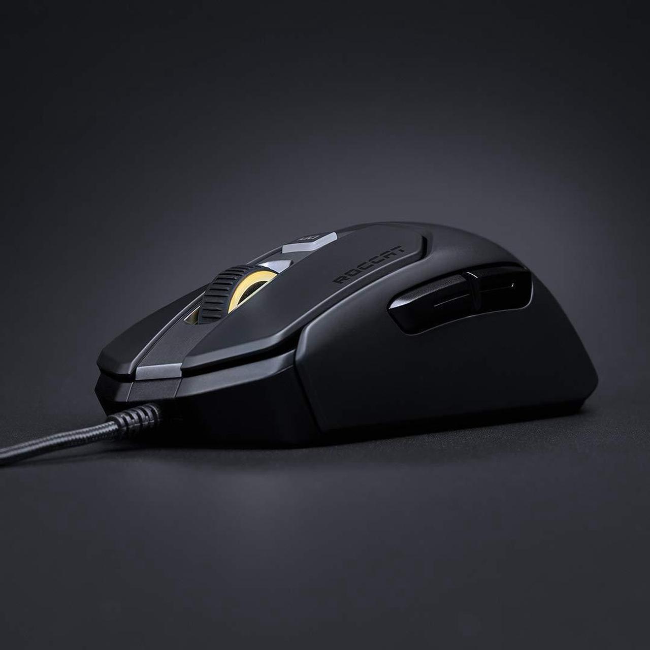 Alt view image 2 of 20 - Kain 120 Aimo RGB PC Gaming Mouse - Black