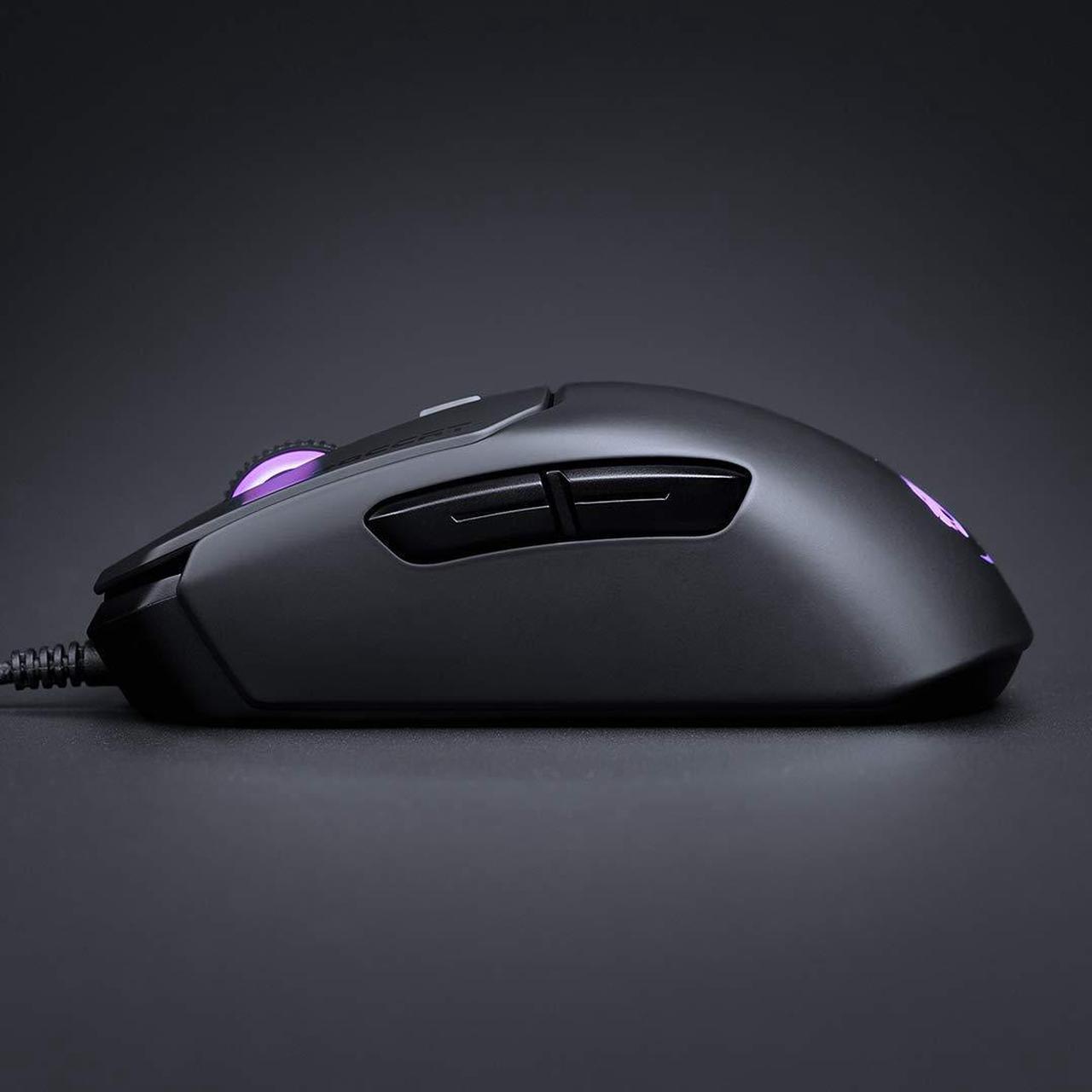Alt view image 4 of 20 - Kain 120 Aimo RGB PC Gaming Mouse - Black