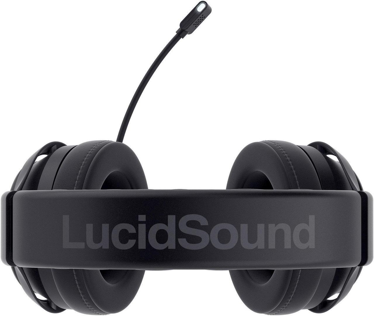 Alt view image 4 of 20 - LucidSound LS35X Wireless Surround Sound Gaming Headset - Officially Licensed for Xbox One - Works Wired with PS4, PC, Nintendo Switch, Mac, iOS and Android