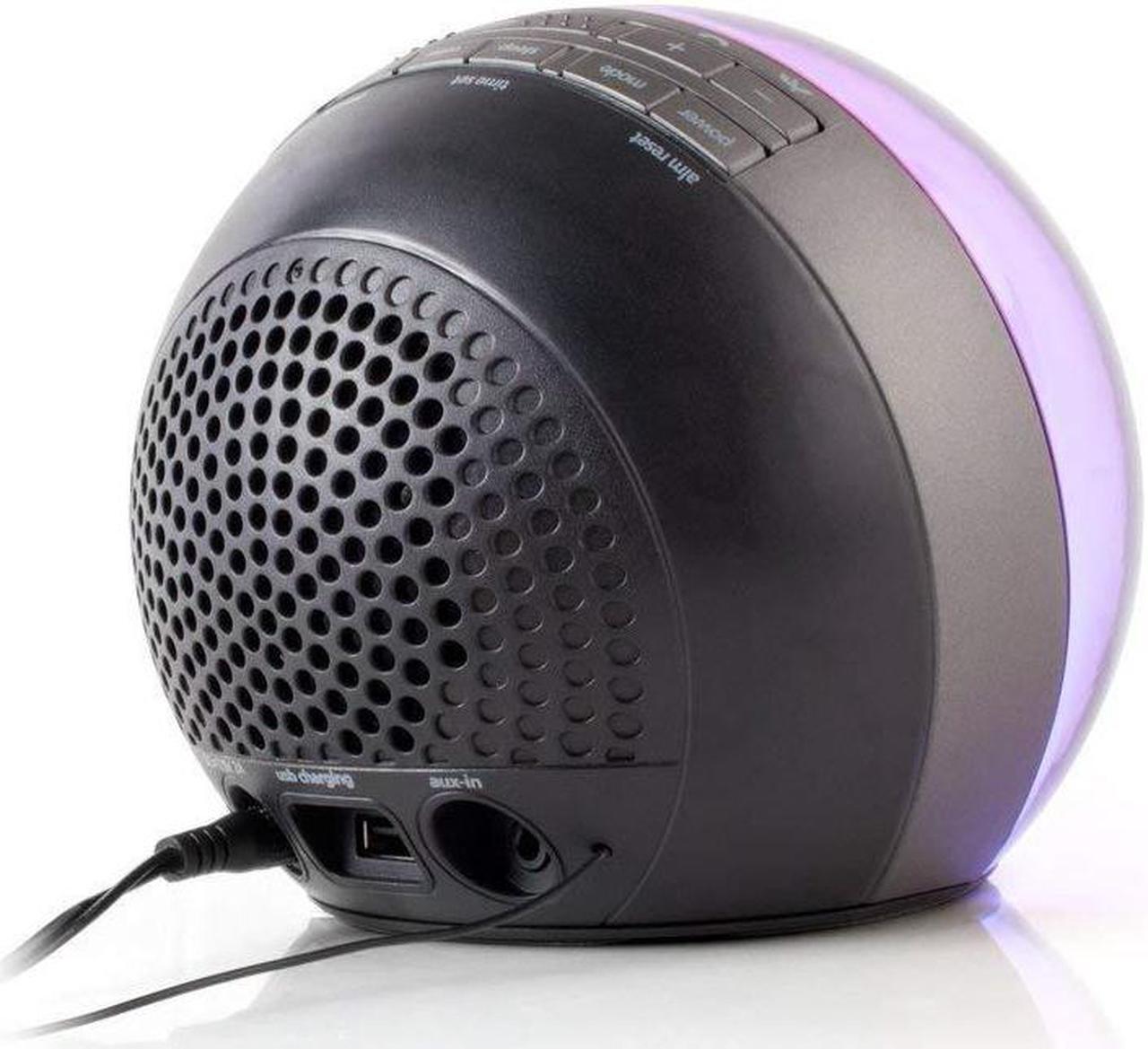Alt view image 5 of 7 - iHome IBT29 Bluetooth Color-Changing Dual Alarm Clock Radio with Speakerphone