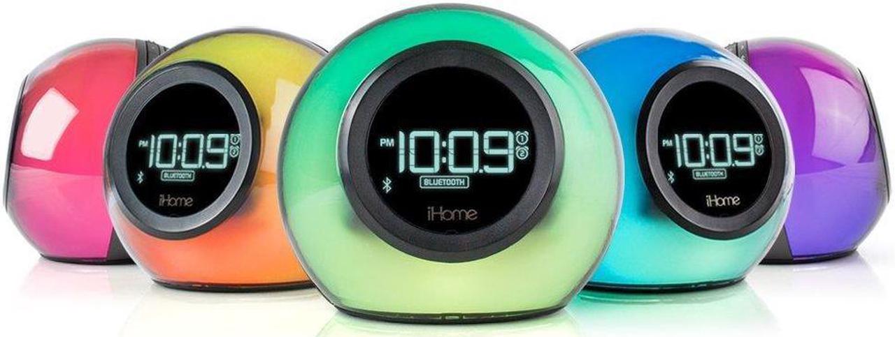 Alt view image 2 of 7 - iHome IBT29 Bluetooth Color-Changing Dual Alarm Clock Radio with Speakerphone
