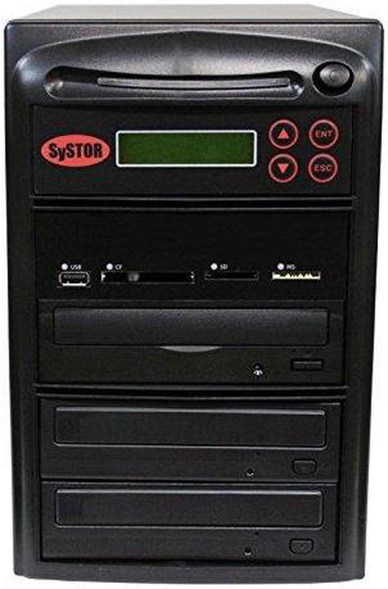 Main image of Systor Multi Media Flash Backup Center + 1 to 2 SATA Blu-Ray Duplicator - Back Up Different Flash Memory Drives (USB/SD/CF/MS/MMC) to CD/DVD/BD/BD-R/BDXL