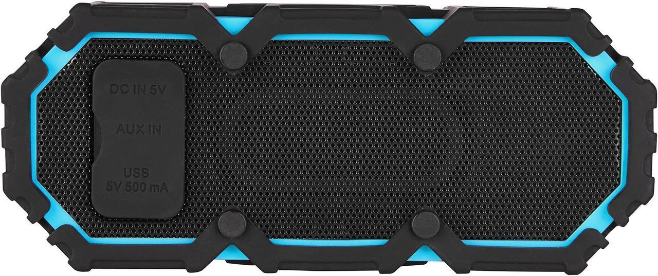 Alt view image 2 of 7 - Altec Lansing iMW477 Mini Life Jacket Bluetooth Speaker Waterproof Wireless Bluetooth Speaker, Hands-Free Extended Battery Outdoor Speaker, Ultra-Portable 10ft Range, Blue/Black