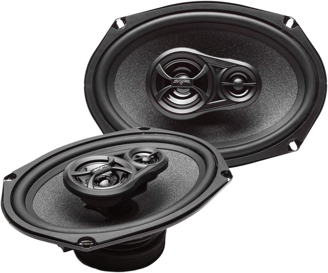 Alt view image 2 of 5 - Skar Audio 6"x9" 300W 3 Way Coaxial and 6.5" 200W Car Audio Speakers System - 4 Speakers