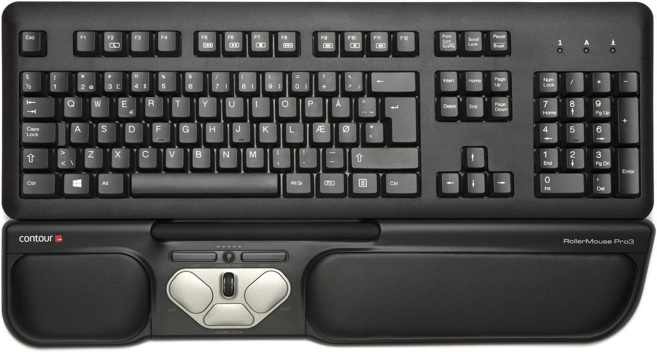 Alt view image 6 of 20 - CONTOUR DESIGN RM-Pro3 RollerMouse Pro3