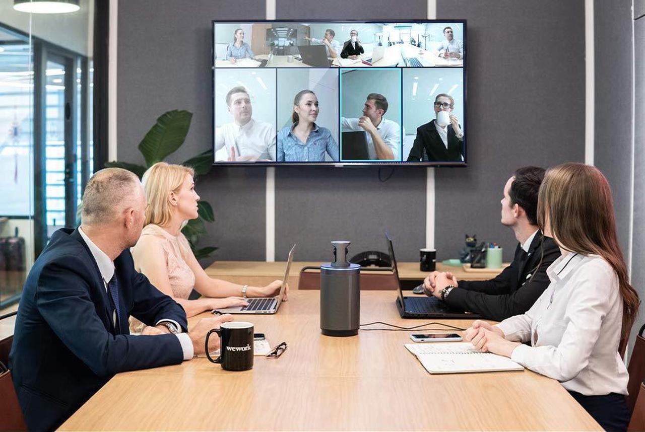 Alt view image 2 of 14 - KanDao Meeting 360°All-in-one conferencing Camera with Automatic Speaker Focus