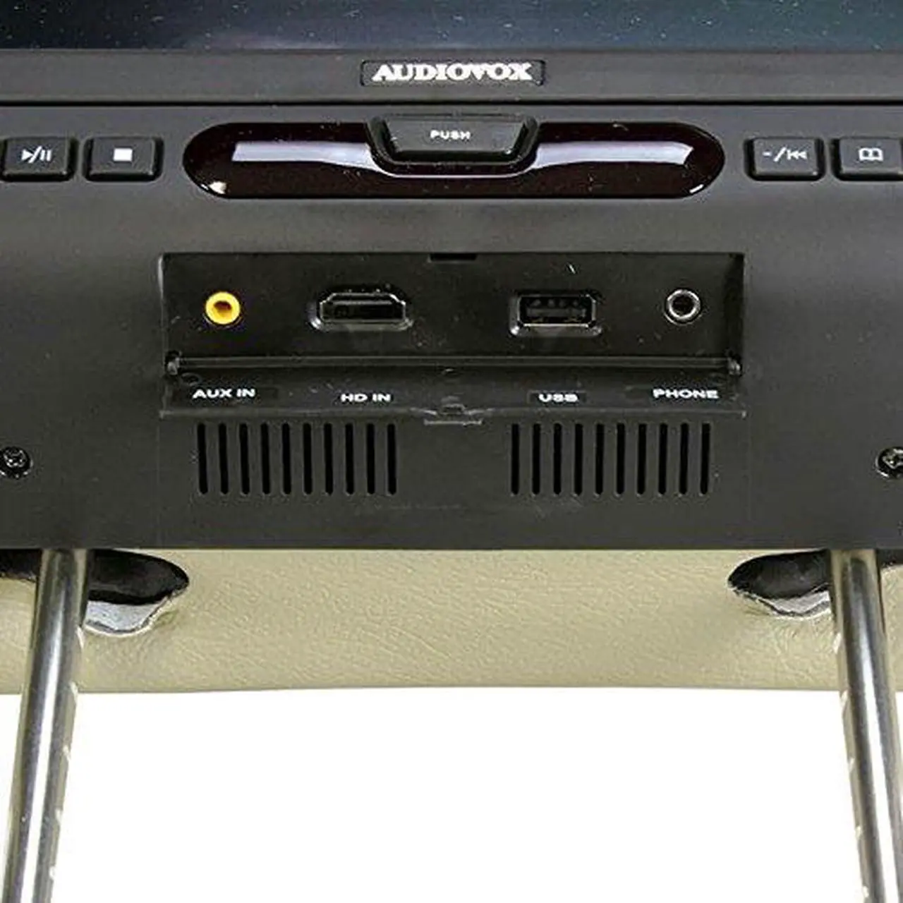 Alt view image 8 of 19 - Audiovox Movies2Go AVXMTGHR9HD 9" Headrest Monitor system w/ DVD Player, HDMI/MHL Input