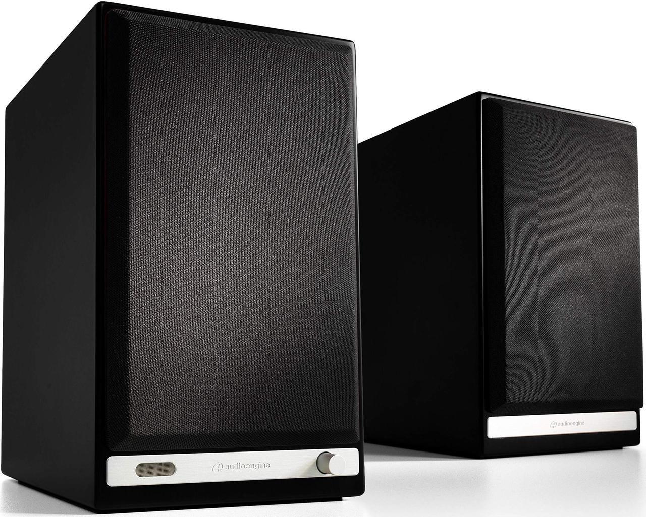 Main image of Audioengine HD6 150W Wireless Powered Bookshelf Speakers, Bluetooth aptX HD, USB 24-Bit DAC & Analog Amplifier (Black)