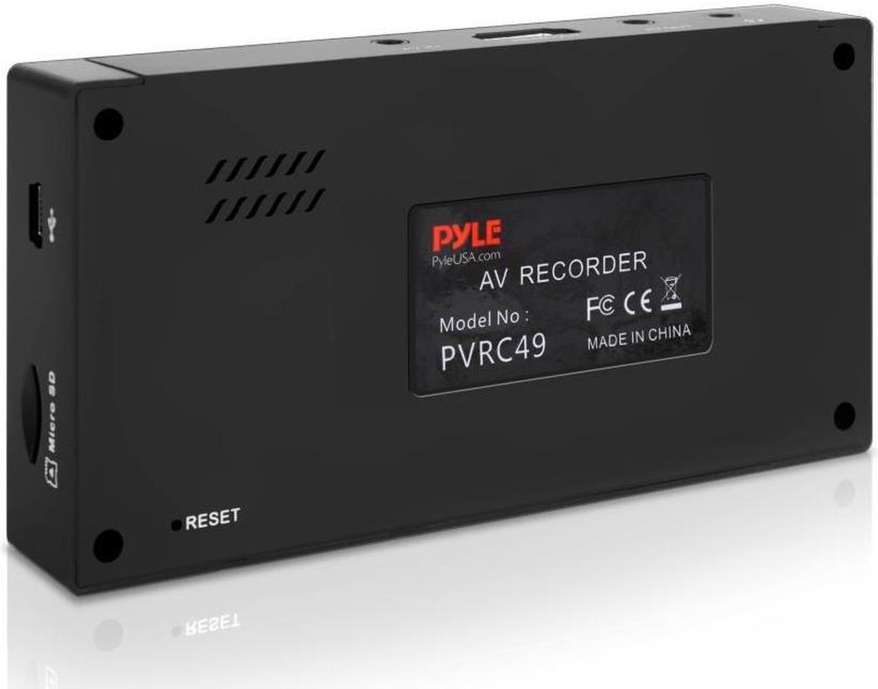 Alt view image 3 of 8 - Pyle Video Game Capture Card - w/ LCD Monitor-AV Recorder, HDMI Support, Full HD 1080P Digital Media File Creation System w/ Audio For USB, SD, PC, DVD, PS4, PS3, XBox One, XBox 360 and Wii - (PVRC49)