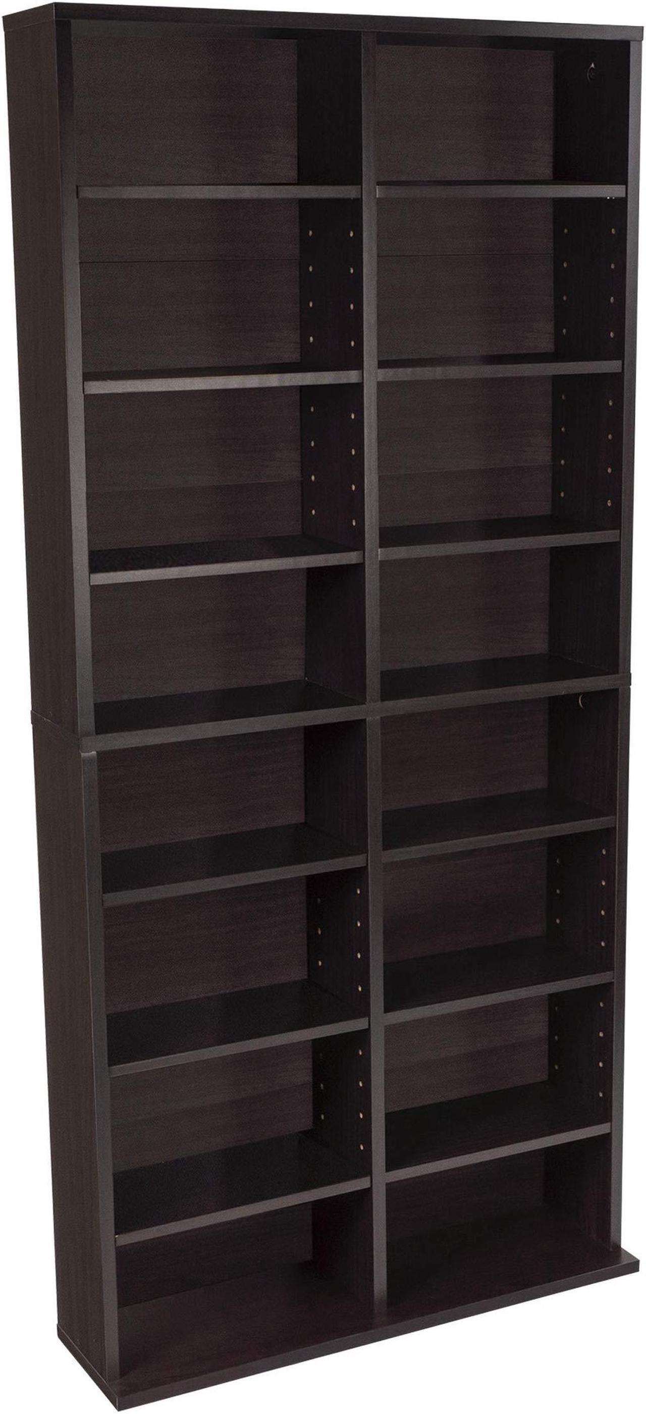 Alt view image 5 of 11 - Atlantic 38435719 Oskar 464 Media Cabinet - Espresso