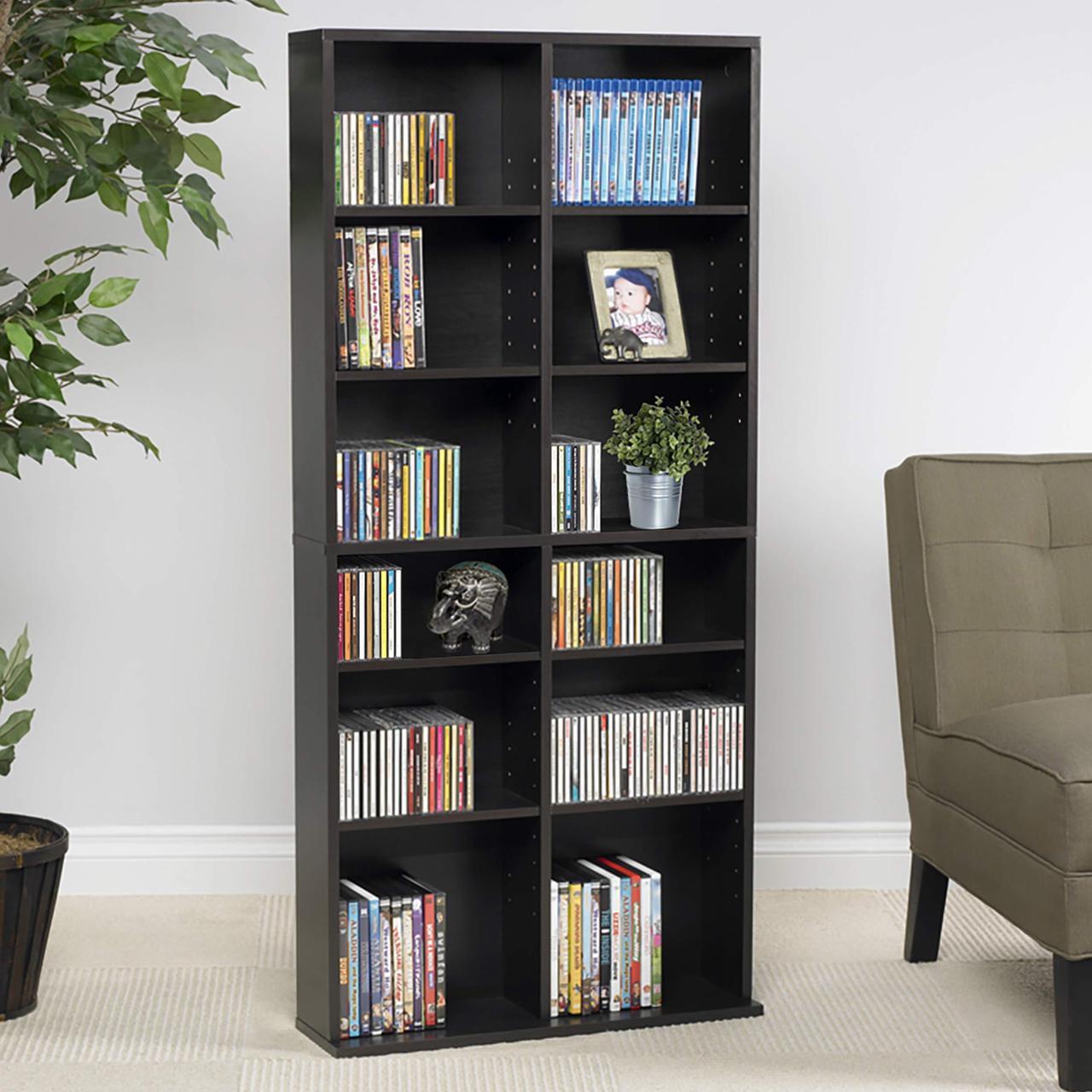 Alt view image 7 of 11 - Atlantic 38435719 Oskar 464 Media Cabinet - Espresso