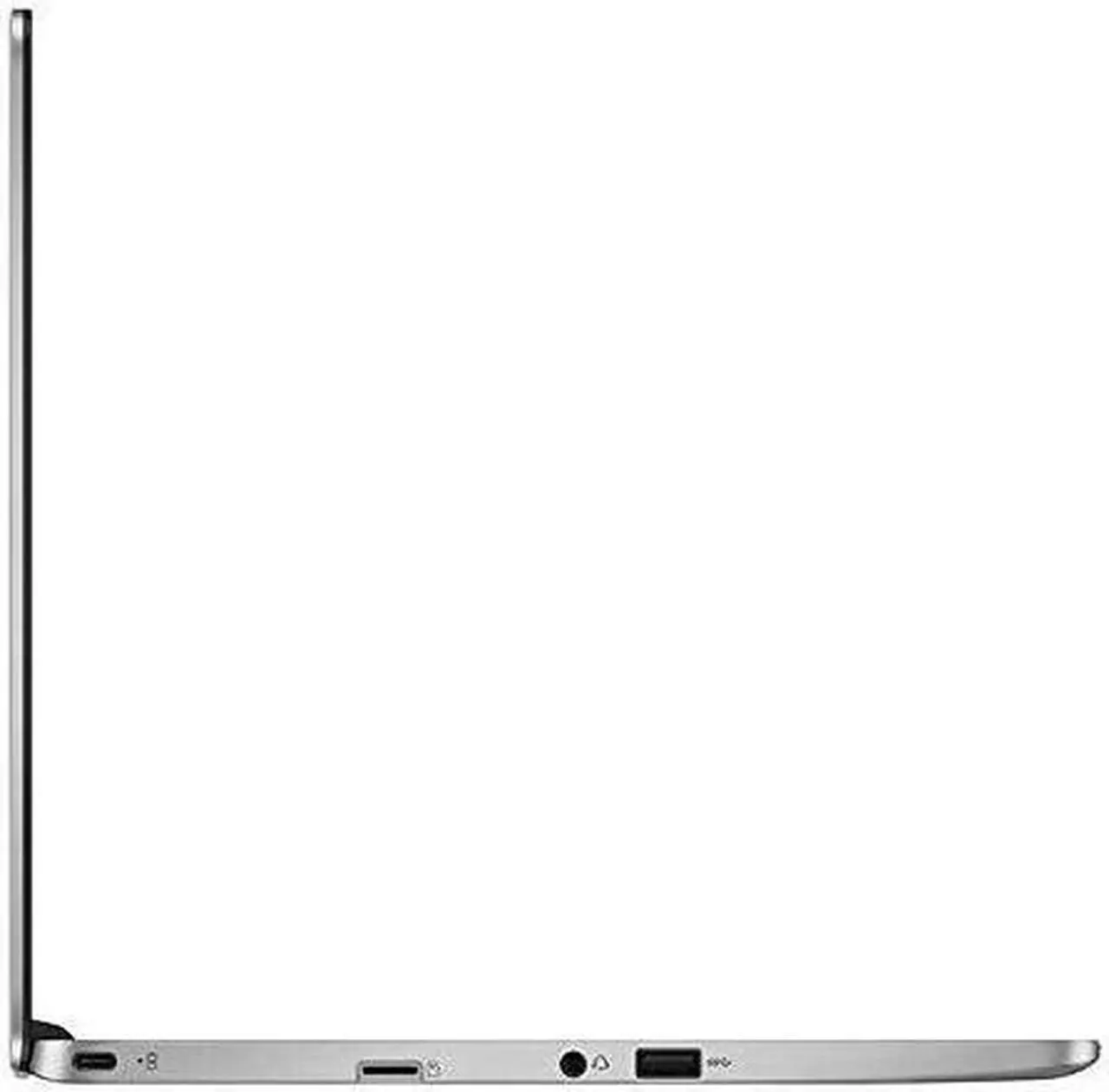 Alt view image 3 of 5 - ASUS Chromebook C523NA-TH44F 15.6" Laptop FHD 1920x1080 Intel Celeron N3350 4GB 64GB eMMC Chrome OS