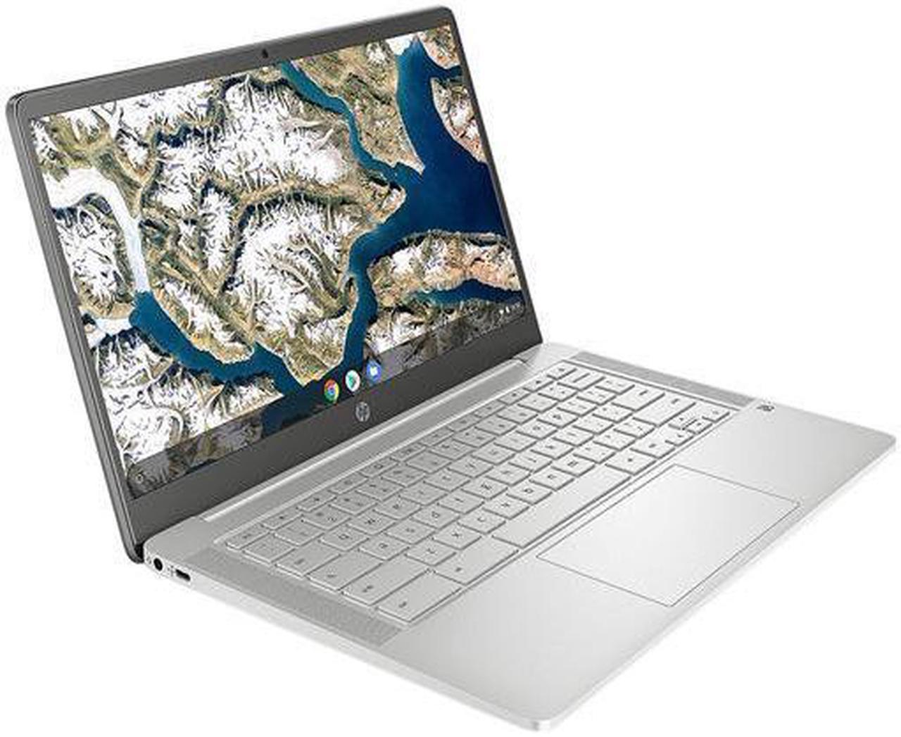 Alt view image 3 of 5 - HP 14a-na1020ca 14" FHD 1920x1080 IPS Laptop Intel Pentium Silver up to 3.3 GHz N6000 8GB LPDDR4x-2933 RAM 128GB eMMC Intel UHD Graphics Chrome OS