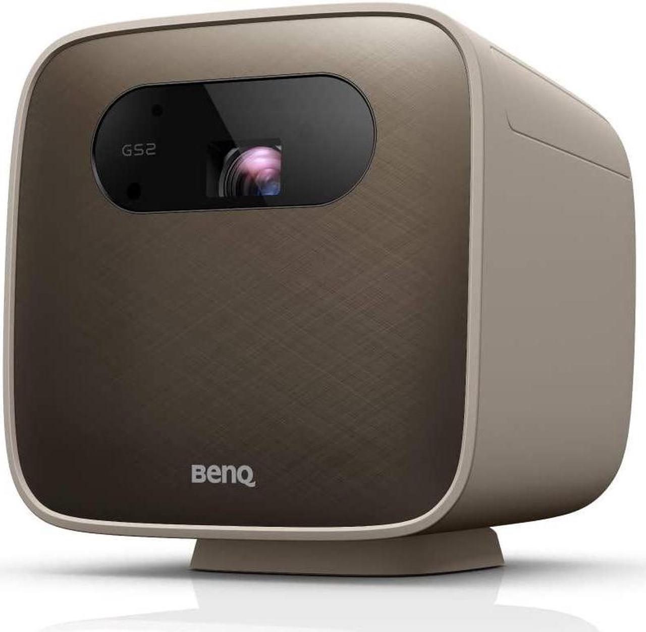 Alt view image 6 of 10 - BenQ GS2 Wireless Mini Portable Projector for Outdoor Use IPX2 Splash & Drop Resistant Google Cast & AirPlay Bluetooth Speaker WiFi Smart TV App HDMI USB-C 16:9 720p - Beige - 1 Year BenQ Warranty