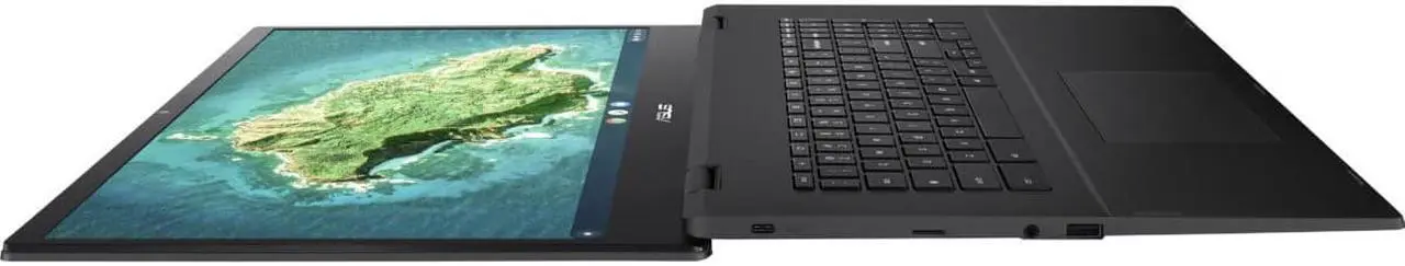 Alt view image 5 of 6 - ASUS Chromebook CX1700CKA-WS44F-M 17.3" FHD 1920x1080 Laptop Celeron N4500 1.1GHz 4GB RAM 64GB eMMC Chrome OS