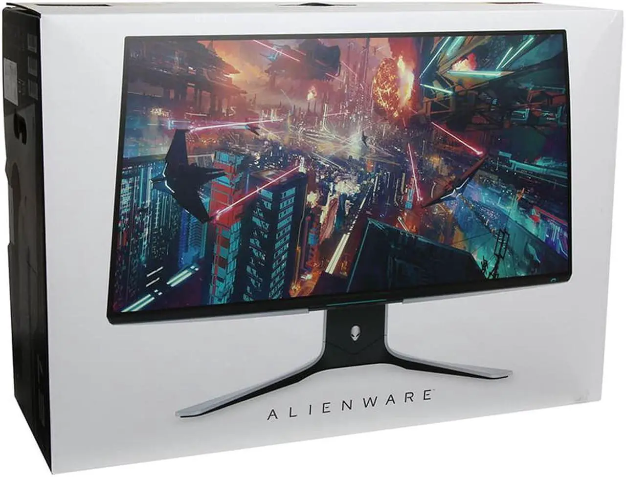 Alt view image 12 of 12 - Alienware 27 Gaming Monitor - AW2721D (Latest Model) - 240Hz, 27-inch QHD, Fast IPS Monitor with VESA DisplayHDR 600, NVIDIA G-SYNC Ultimate Certification and IPS Nano Color Technology, White, (XW3CK)