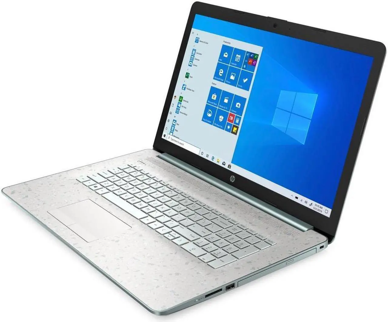 Alt view image 2 of 5 - HP 17-BY4003DS 17.3" HD+ 1600x900 BV LED Laptop Intel Core i5-1135G7 2.4 GHz 8GB DDR4-2666 MHz RAM 256GB PCIe NVMe M.2 SSD Intel Iris Xe Graphics Windows 11 Home, 4L2Q1UA