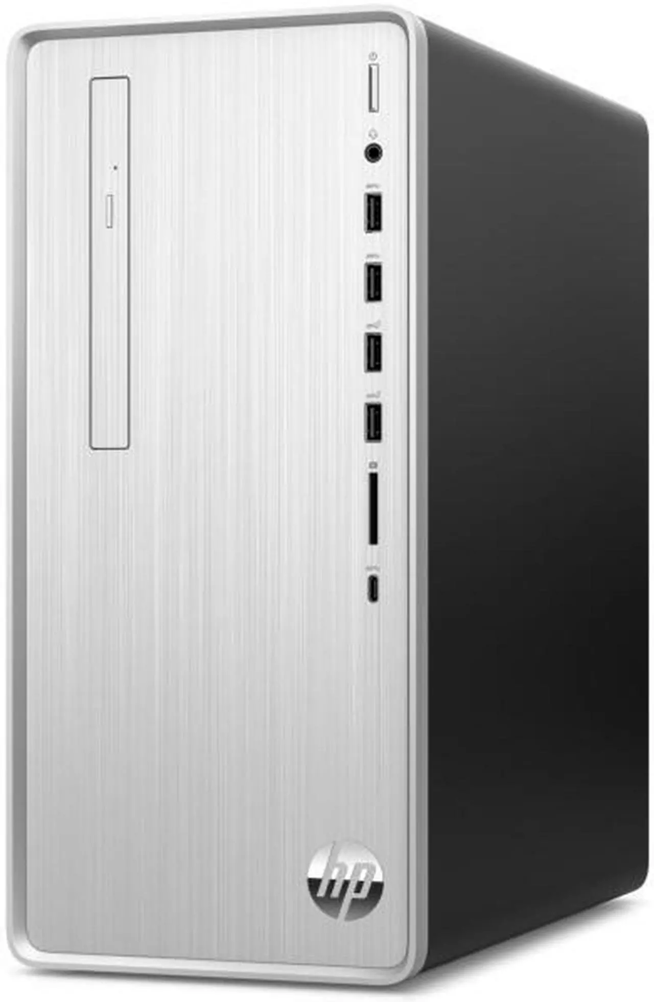 Alt view image 2 of 3 - HP Pavilion TP01-2155M Desktop AMD Ryzen 3 5300G 4.0 GHz 8GB DDR4-3200 MHz RAM 1TB 7200 rpm SATA HDD+256GB PCIe NVMe SSD AMD Radeon Graphics Windows 11 Home, 20W70AA
