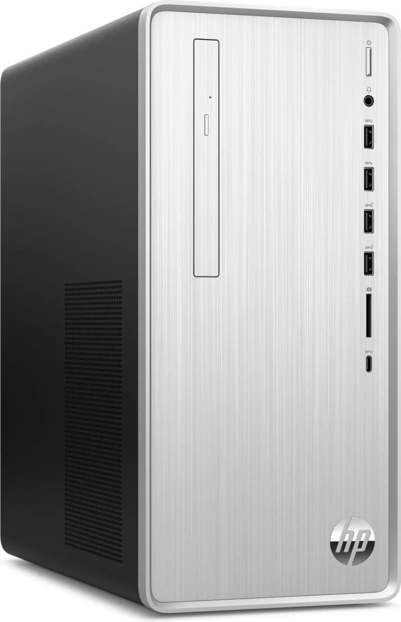 Alt view image 3 of 3 - HP Pavilion TP01-2155M Desktop AMD Ryzen 3 5300G 4.0 GHz 8GB DDR4-3200 MHz RAM 1TB 7200 rpm SATA HDD+256GB PCIe NVMe SSD AMD Radeon Graphics Windows 11 Home, 20W70AA