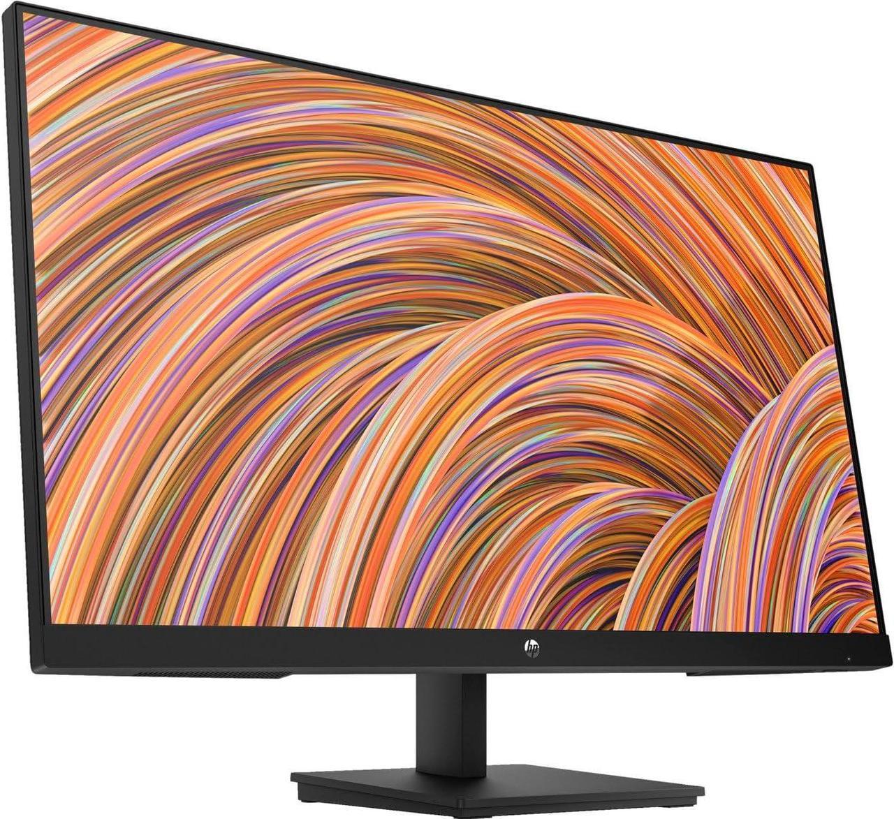 Alt view image 7 of 11 - HP V27i G5 27" IPS FHD 75Hz, Monitor 5ms, 16:9, 250 nits Brightness AMD FreeSync HDMI, DisplayPort & VGA, Black - 65P64AA