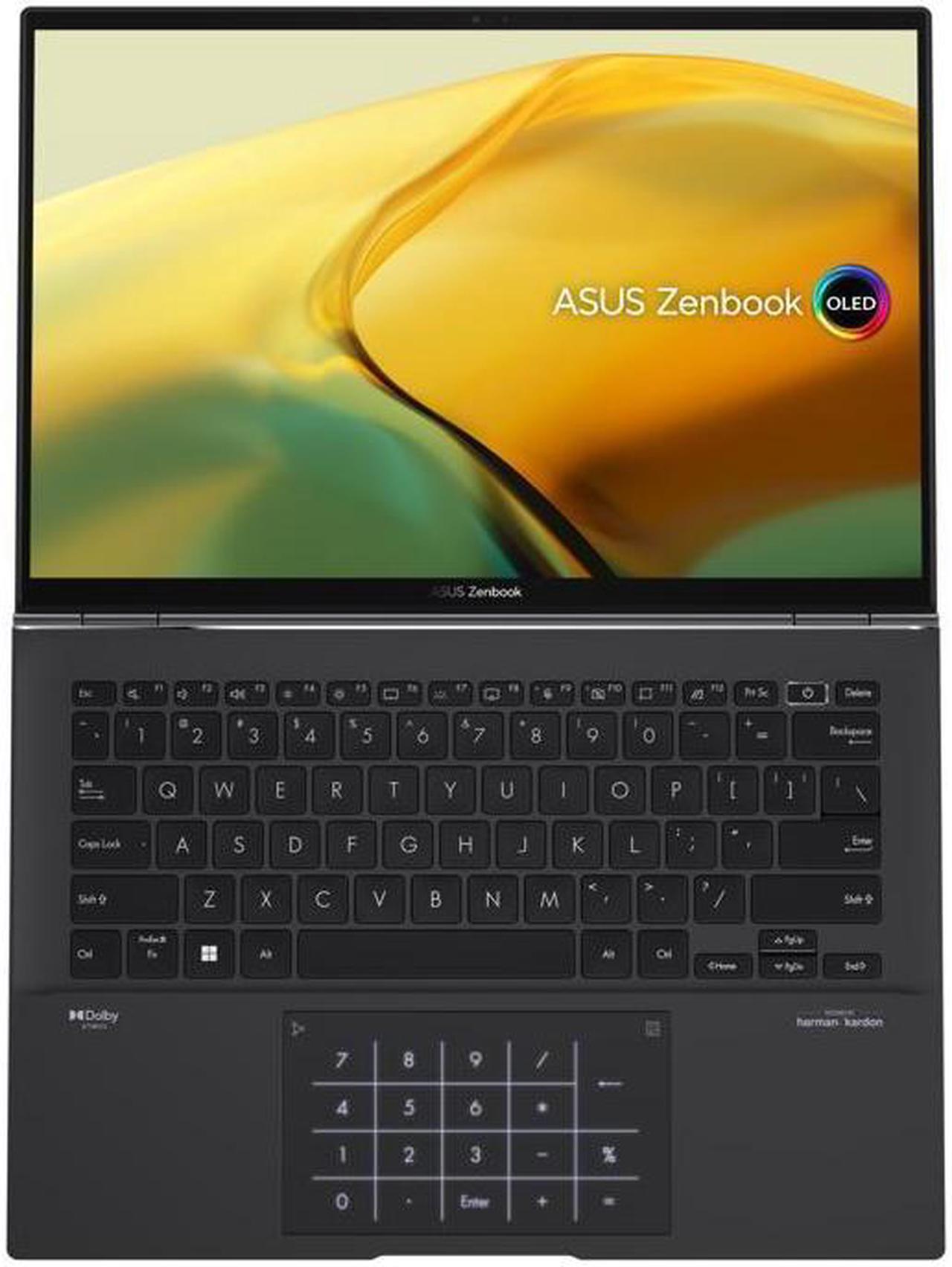 Alt view image 2 of 6 - ASUS Zenbook UM3402YAR-DS71T-CA 14" 2.8K OLED Touchscreen Laptop AMD Ryzen 7 7730U 2.0 GHz up to 4.5 GHz 16GB LPDDR4X 1TB M.2 NVMe PCIe 3.0 SSD AMD Radeon Graphics Windows 11 Home