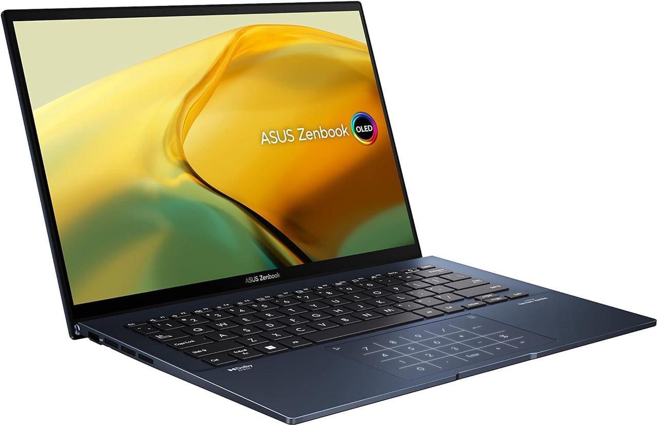 Alt view image 4 of 6 - ASUS Zenbook UM3402YAR-DS71T-CA 14" 2.8K OLED Touchscreen Laptop AMD Ryzen 7 7730U 2.0 GHz up to 4.5 GHz 16GB LPDDR4X 1TB M.2 NVMe PCIe 3.0 SSD AMD Radeon Graphics Windows 11 Home