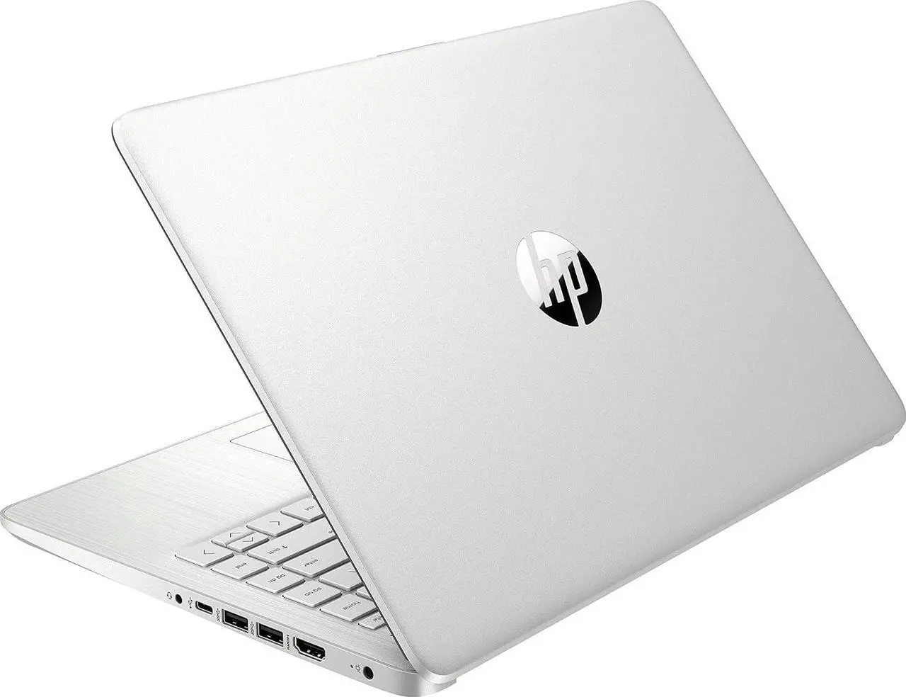 Alt view image 12 of 12 - HP 14-fq0033dx 14" HD Laptop AMD Ryzen 3 3250U 2.6 GHz up to 3.5 GHz AMD Radeon 8GB DDR4-2400 RAM 128GB SATA 3 M.2 SSD Windows 11 Home in S mode - 6A2P1UA