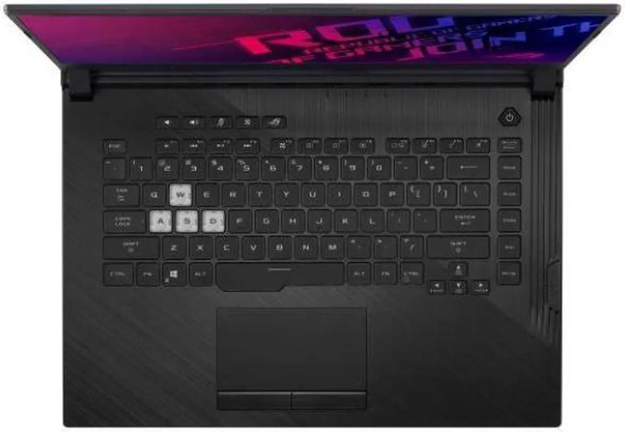 Alt view image 6 of 6 - ASUS ROG Strix G GL531GT 15.6" Gaming Laptop Intel Core i7-9750H 2.6 GHz up to 4.5 GHz Nvidia GeForce GTX 1650 8GB DDR4-2666 SDRAM 512GB NVMe M.2 SSD Windows 10 Home - GL531GT-RS73