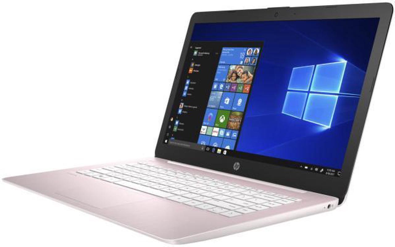 Alt view image 2 of 5 - HP Stream 14-ds0012ds 14" HD Laptop AMD A6-9220e 1.6 GHz up to 2.4 GHz AMD Radeon R4 Graphics 4GB DDR4-2133 SDRAM 64GB eMMC Windows 10 Home in S mode, B Grade - 1G0E0UA