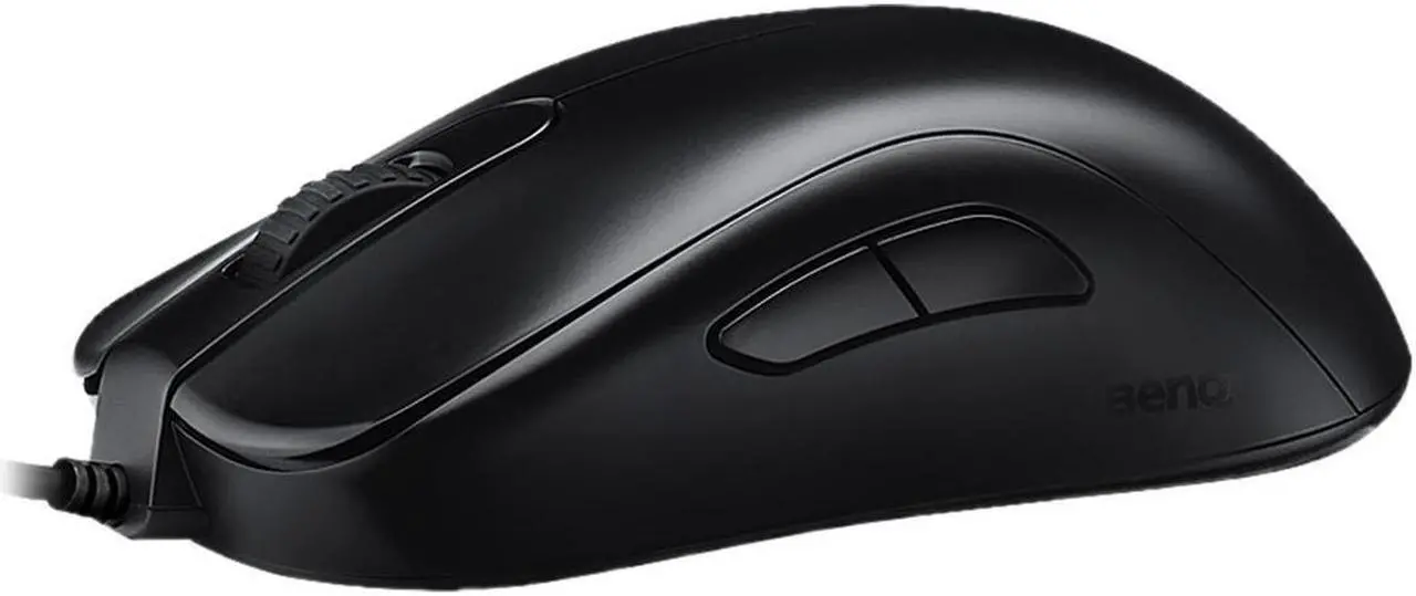 Alt view image 3 of 6 - BenQ Zowie S2 Symmetrical-Short Gaming Mouse for Esports, 3200 Maximum DPI, 5 Buttons, 4 DPI Settings, 3360 Sensor, Black - 9H.N0HBB.A2E