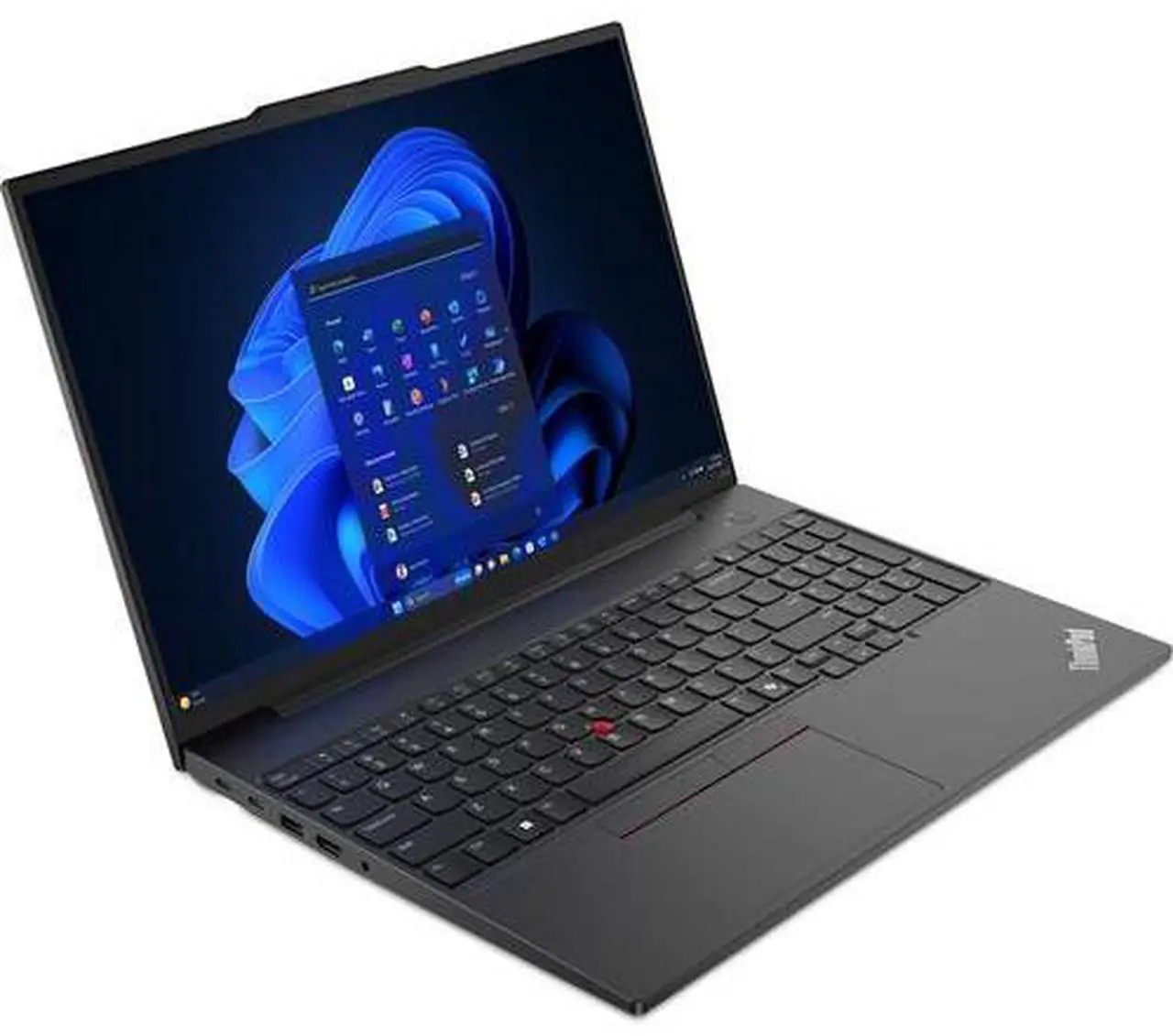 Alt view image 10 of 20 - Lenovo ThinkPad E16 Gen 2 16" WUXGA IPS Laptop Intel Core Ultra 7 155U 1.7 GHz up to 4.8 GHz Intel Graphics 16GB DDR5 512GB SSD Windows 11 Pro - 21MA0006US