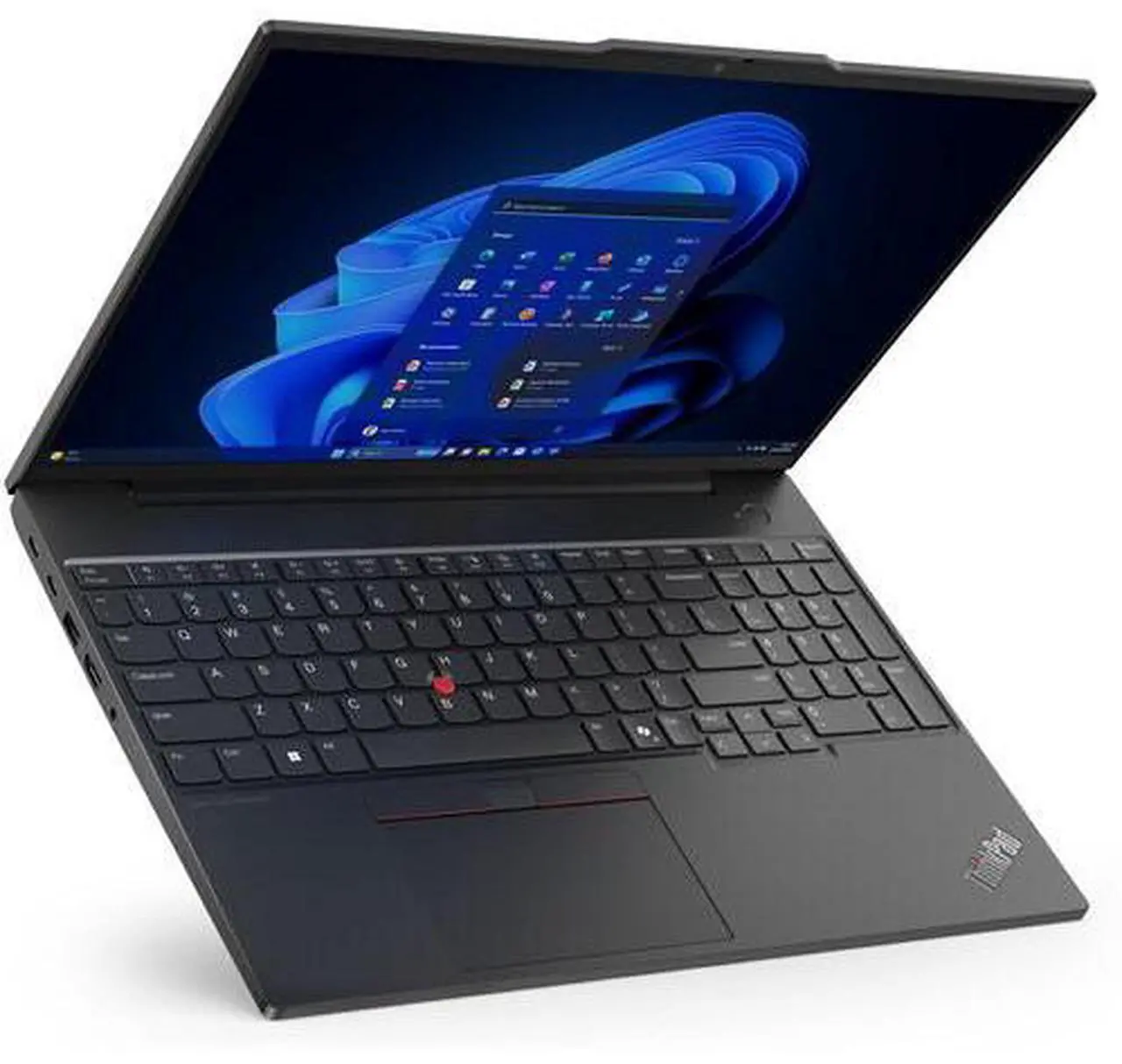 Alt view image 13 of 20 - Lenovo ThinkPad E16 Gen 2 16" WUXGA IPS Laptop Intel Core Ultra 7 155U 1.7 GHz up to 4.8 GHz Intel Graphics 16GB DDR5 512GB SSD Windows 11 Pro - 21MA0006US