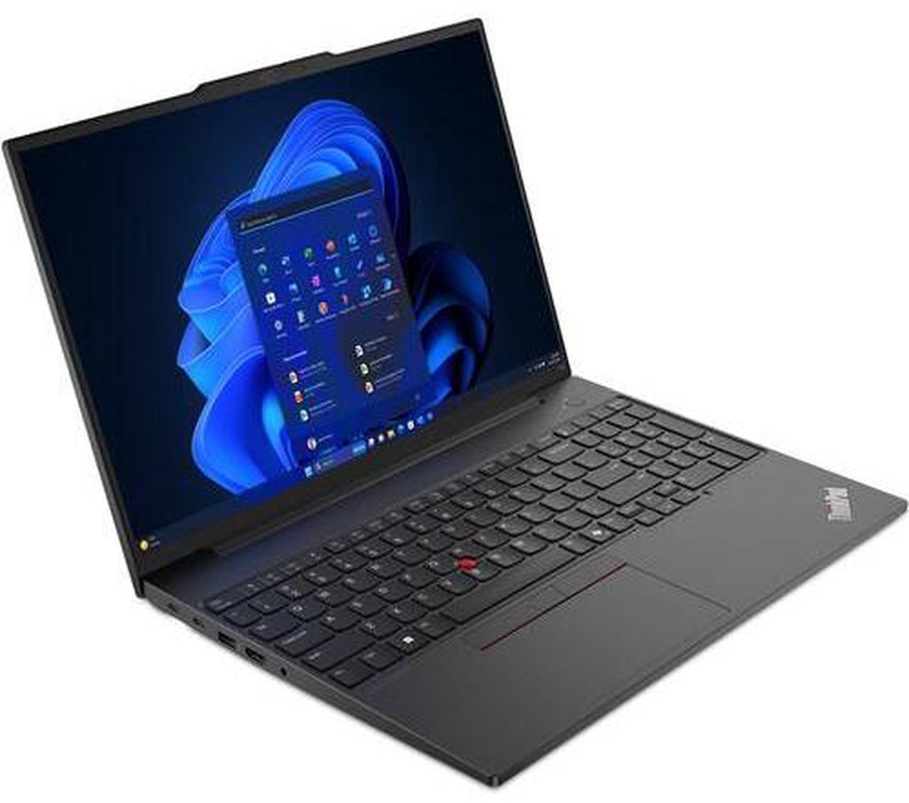 Alt view image 15 of 20 - Lenovo ThinkPad E16 Gen 2 16" WUXGA IPS Laptop AMD Ryzen 5 7535U 2.9 GHz up to 4.55GHz AMD Radeon 660M 8GB DDR5 256GB SSD Windows 11 Pro - 21M5000HUS
