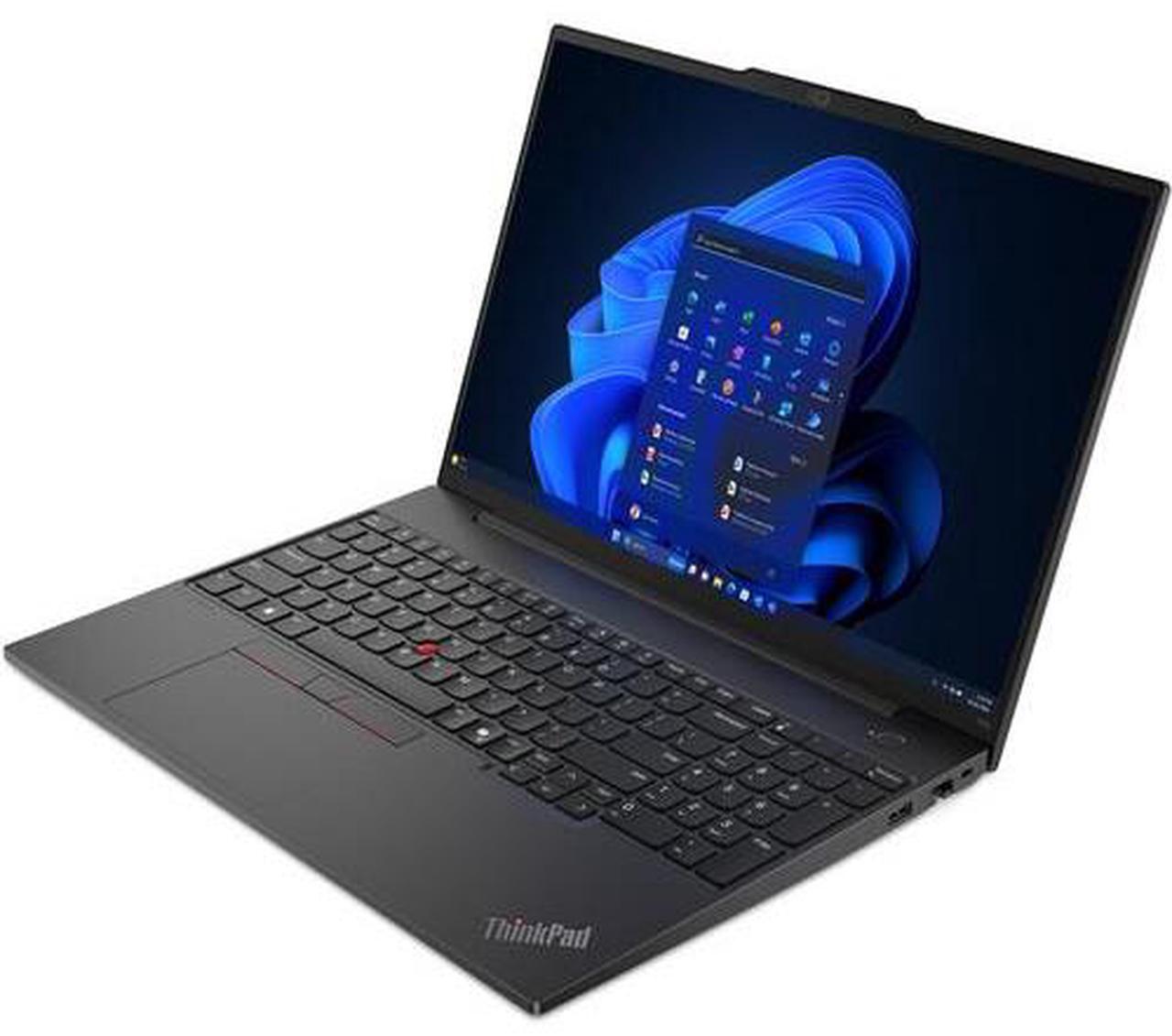 Alt view image 17 of 20 - Lenovo ThinkPad E16 Gen 2 16" WUXGA IPS Laptop AMD Ryzen 5 7535U 2.9 GHz up to 4.55GHz AMD Radeon 660M 8GB DDR5 256GB SSD Windows 11 Pro - 21M5000HUS