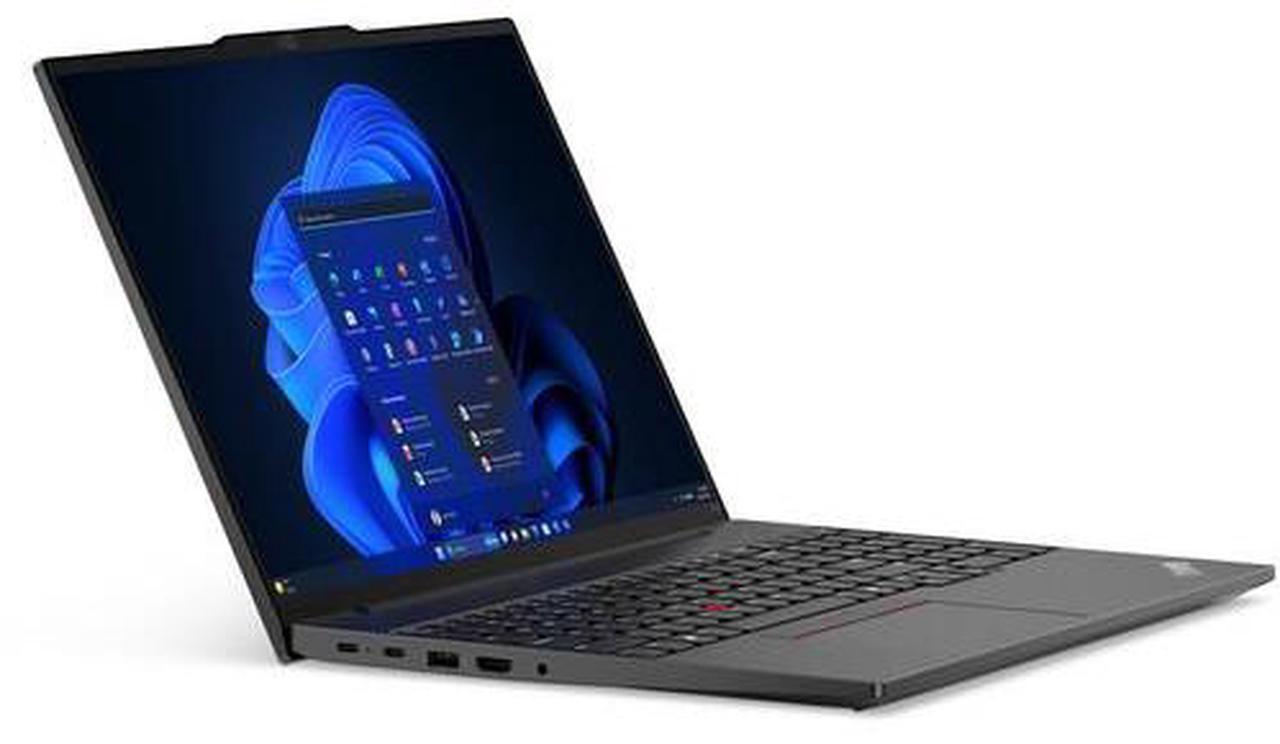 Alt view image 19 of 20 - Lenovo ThinkPad E16 Gen 2 16" WUXGA IPS Laptop AMD Ryzen 5 7535U 2.9 GHz up to 4.55GHz AMD Radeon 660M 8GB DDR5 256GB SSD Windows 11 Pro - 21M5000HUS