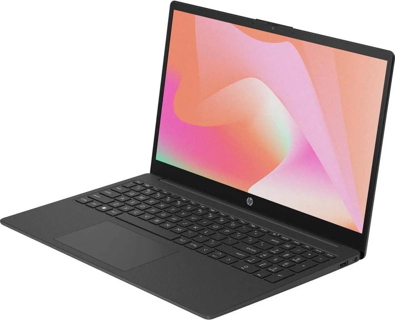 Alt view image 2 of 5 - HP 15z-fc000 15.6" FHD IPS AMD Ryzen 5 7530U 2.0 GHz up to 4.5 GHz 8GB DDR4 128GB PCIe NVMe M.2 SSD AMD Radeon Graphics Windows 11 Home Laptop, Black - 733V3AV-I126