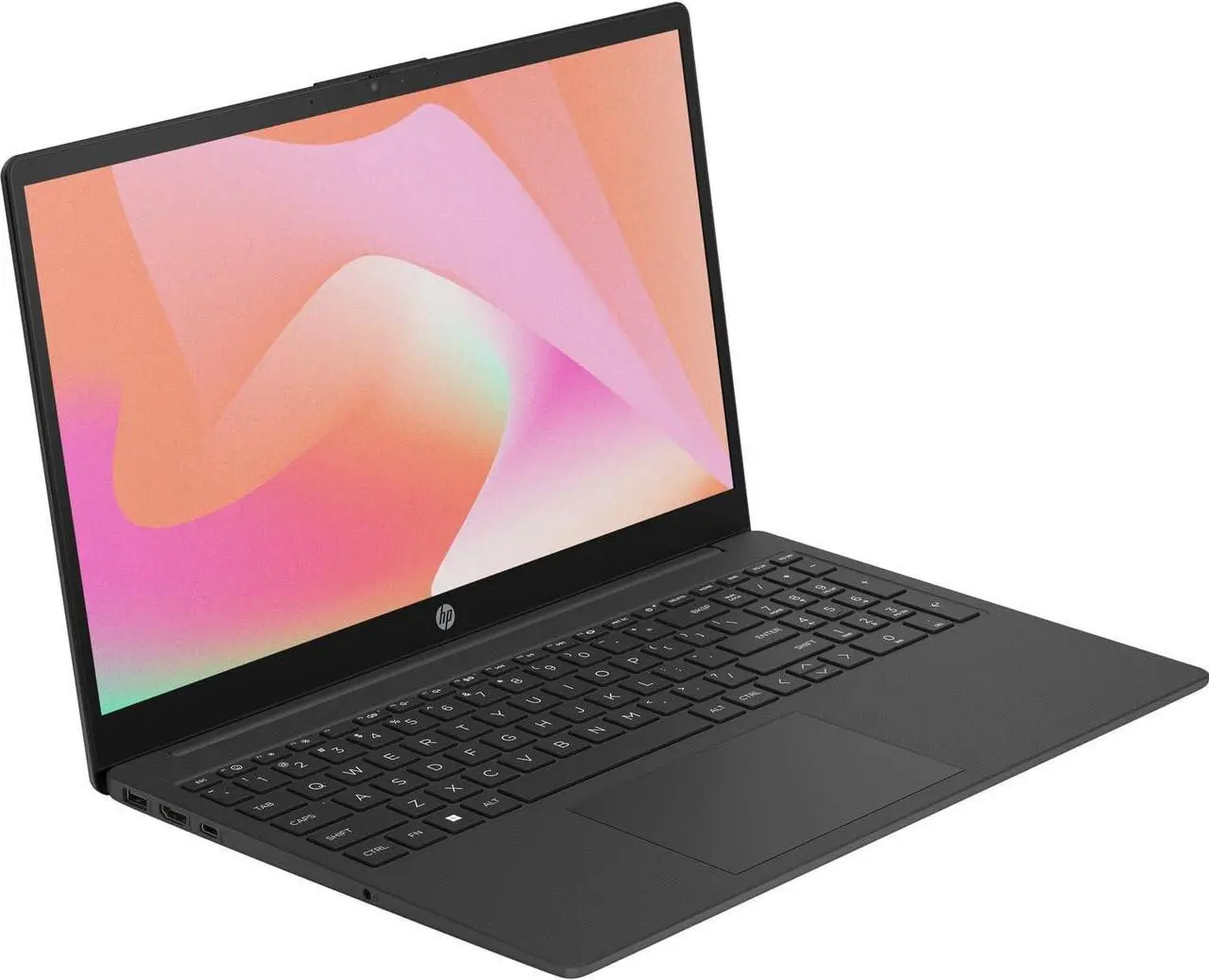 Alt view image 3 of 5 - HP 15z-fc000 15.6" FHD IPS AMD Ryzen 5 7530U 2.0 GHz up to 4.5 GHz 8GB DDR4 128GB PCIe NVMe M.2 SSD AMD Radeon Graphics Windows 11 Home Laptop, Black - 733V3AV-I126