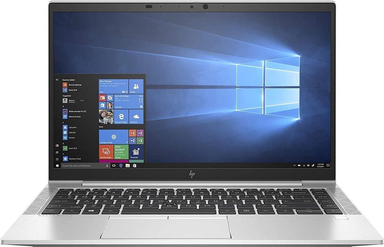 Main image of HP EliteBook 840 G7 14" FHD IPS Touch Intel Core i5-10310U 1.7 GHz up to 4.4 GHz 16GB DDR4 512GB SSD Intel UHD Graphics Backlit KB, FPR Windows 11 Pro Laptop, Pike Silver - 8PZ98AV-I306
