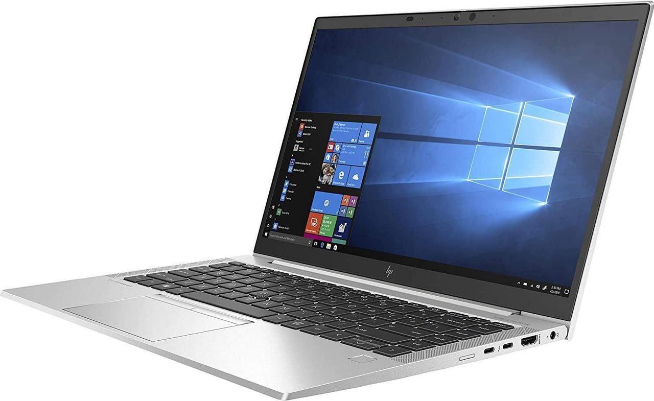 Alt view image 2 of 5 - HP EliteBook 840 G7 14" FHD IPS Touch Intel Core i5-10310U 1.7 GHz up to 4.4 GHz 16GB DDR4 512GB SSD Intel UHD Graphics Backlit KB, FPR Windows 11 Pro Laptop, Pike Silver - 8PZ98AV-I306