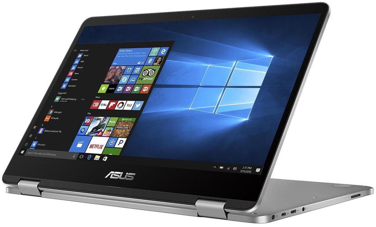 Alt view image 4 of 5 - ASUS Vivobook Flip 14 TP401 14" FHD IPS Touch Intel Celeron N4020 1.1 GHz up to 2.8 GHz 4GB 128GB eMMC Intel UHD Graphics 600 Windows 10 Home Laptop - TP401MA-DH02T