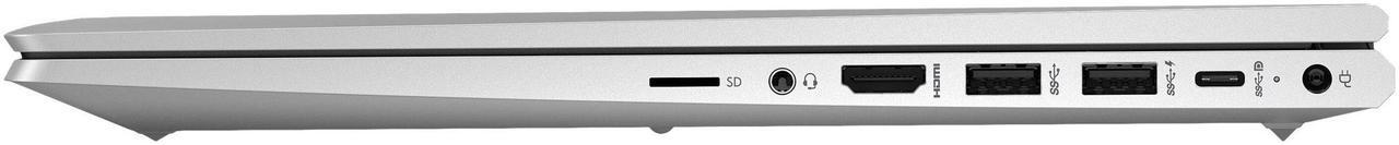 Alt view image 6 of 6 - HP ProBook 455 G8 15.6" FHD AMD Ryzen 5 5600U APU 2.3 GHz up to 4.2 GHz 8GB DDR4-3200 SDRAM 256GB NVMe SSD AMD Radeon Graphics Windows 11 Pro Laptop, Silver - 1Y9H1AV-I102