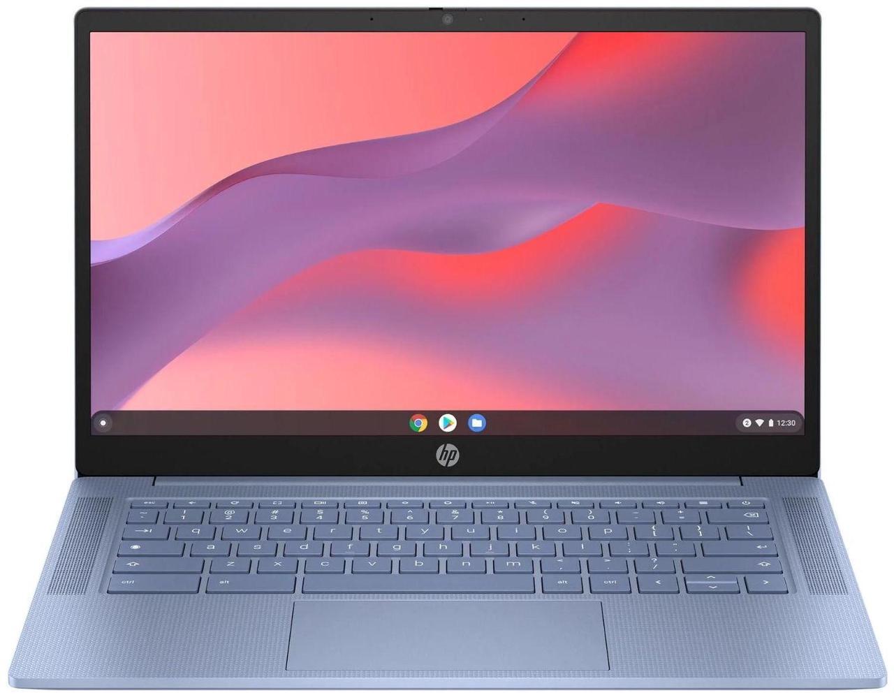 Alt view image 8 of 13 - HP 14a-nf 14" HD Touchscreen Chromebook Intel N100 4GB RAM 64GB SSD ChromeOS