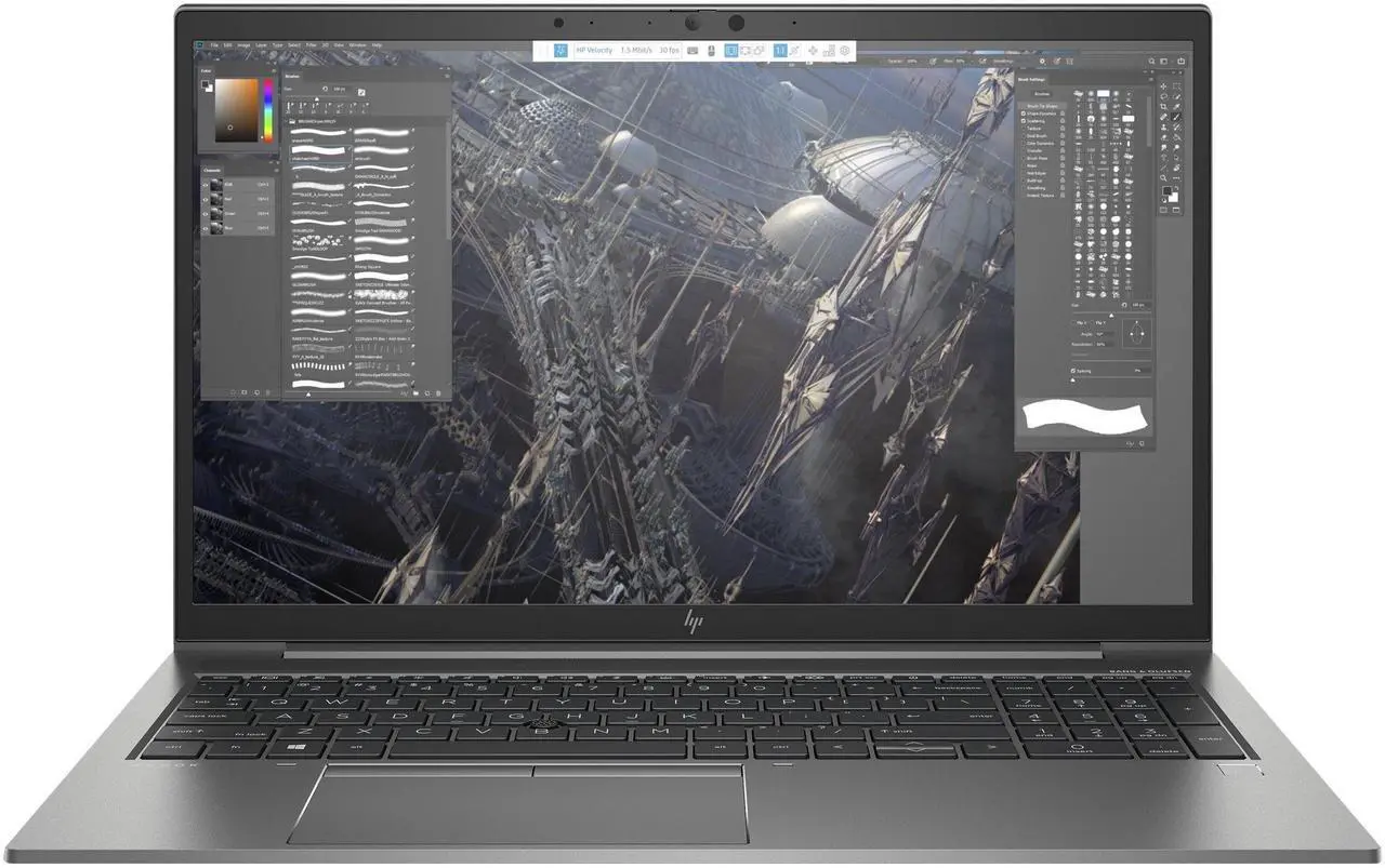 Main image of HP ZBook Firefly 15 G7 Mobile Workstation 15.6" FHD IPS Intel Core i7-10810U 1.1 GHz up to 4.9 GHz 16GB DDR4 512GB SSD Quadro P520 Backlit KB, Windows 11 Pro Laptop, Gray - 39P24UC-I065
