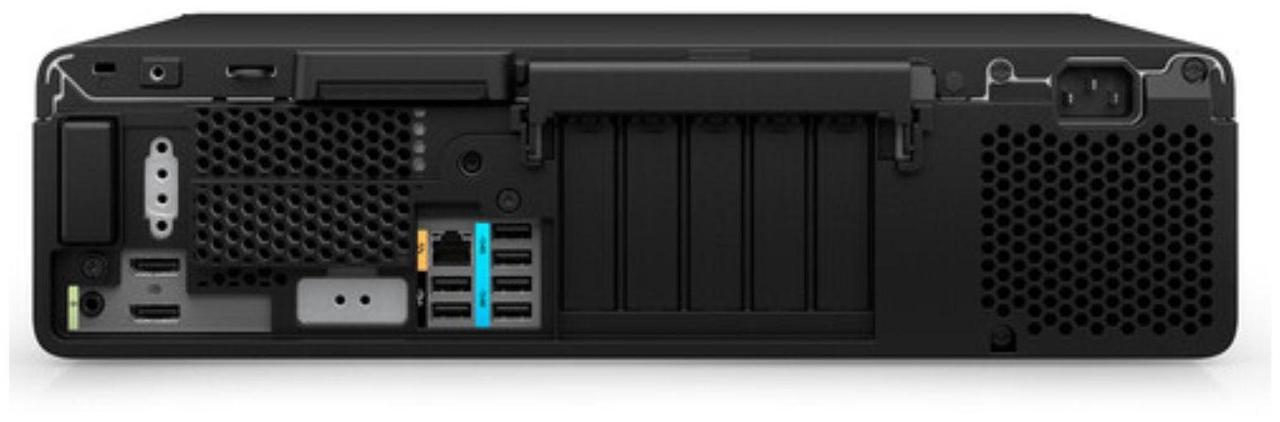 Alt view image 4 of 4 - HP Z2 SFF G9 Workstation Intel Core i7-14700 2.1 GHz up to 5.4 GHz 32GB DDR4 RAM 1TB NVMe SSD Intel UHD Graphics 770 Windows 11 Pro Desktop, Black - 4Y0G1AV-I841