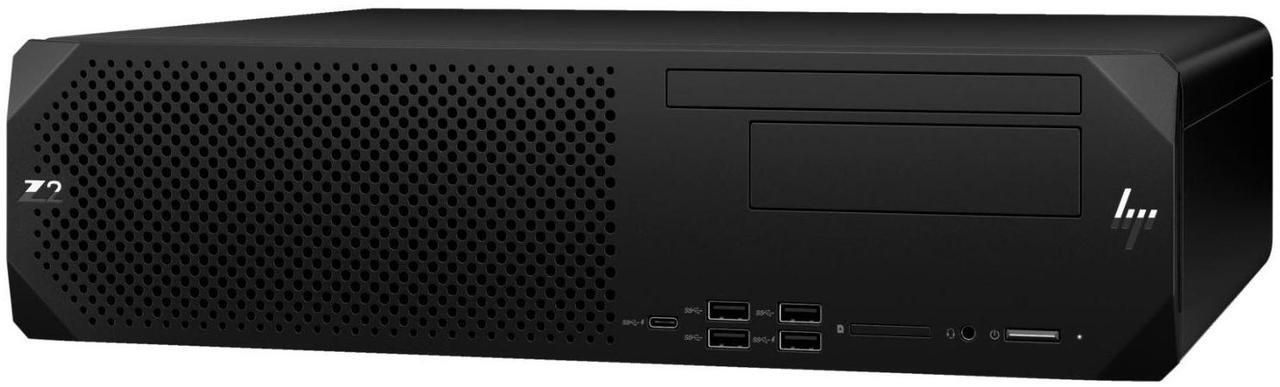 Alt view image 2 of 4 - HP Z2 SFF G9 Workstation Intel Core i7-14700 2.1 GHz up to 5.4 GHz 32GB DDR4 RAM 1TB NVMe SSD Intel UHD Graphics 770 Windows 11 Pro Desktop, Black - 4Y0G1AV-I841