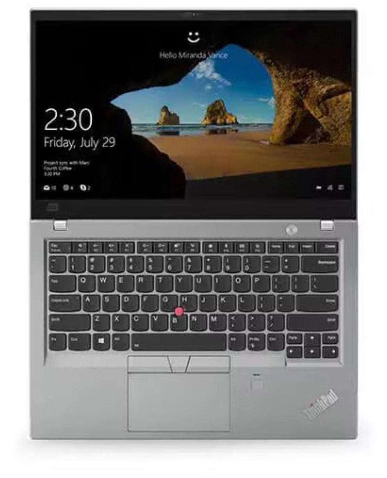 Alt view image 2 of 6 - Lenovo ThinkPad X1 Carbon 6th Gen 14" FHD IPS Intel Core i7-8650U 1.90 GHz up to 4.2 GHz 16GB RAM 512GB SSD Intel UHD Graphics 620 Backlit KB, Windows 11 Pro Laptop, Gray - 20KGS30U00-I406
